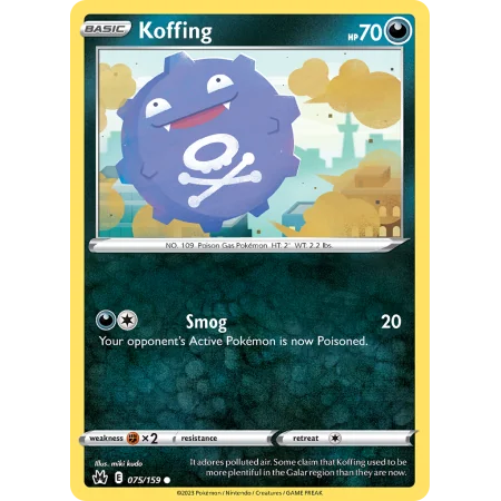 Koffing (Reverse Holo)