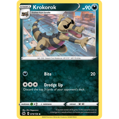 Krokorok (Reverse Holo)
