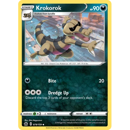 Krokorok (Reverse Holo)