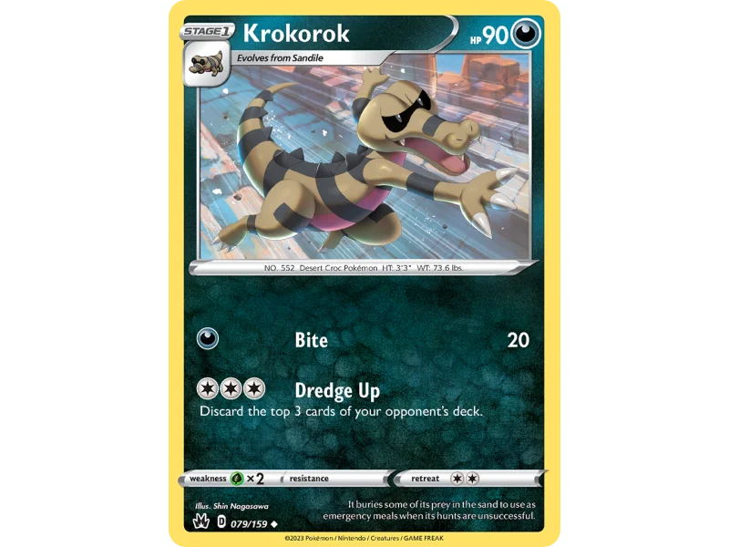 Krokorok (Reverse Holo)