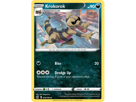 Krokorok (Reverse Holo)