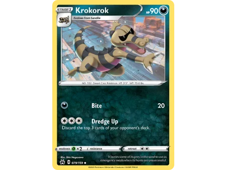 Krokorok (Reverse Holo)