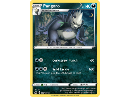 Pangoro (Reverse Holo)