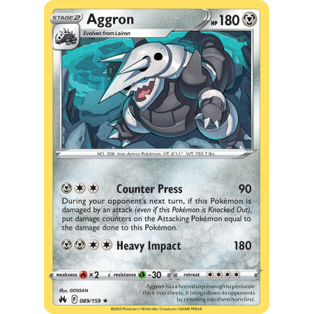 Aggron (Reverse Holo)