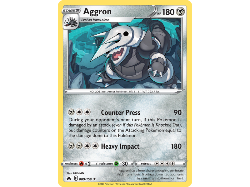 Aggron (Reverse Holo)