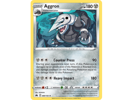 Aggron (Reverse Holo)