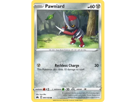 Pawniard (Reverse Holo)