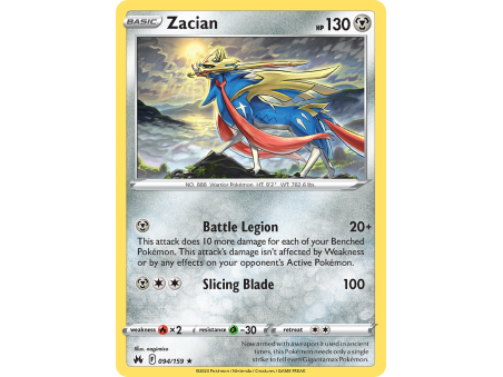 Zacian (Reverse Holo)