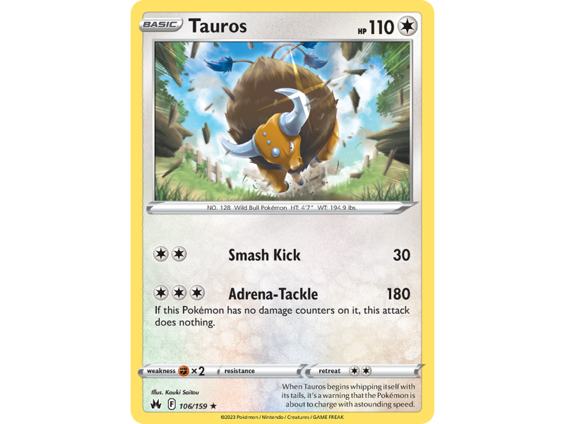 Tauros (Reverse Holo)