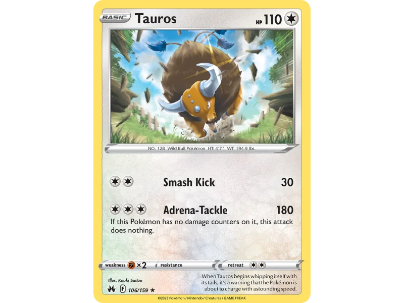 Tauros (Reverse Holo)