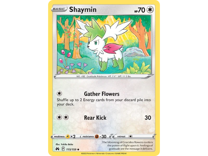 Shaymin (Reverse Holo)