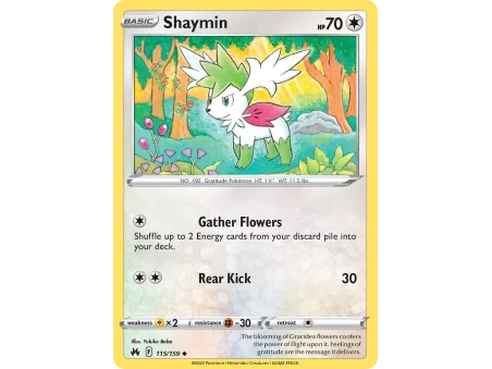 Shaymin (Reverse Holo)