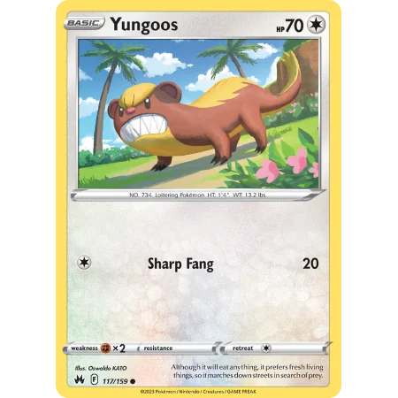 Yungoos (Reverse Holo)