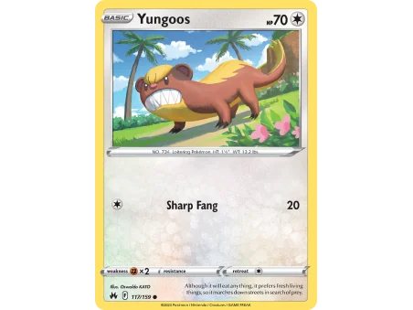 Yungoos (Reverse Holo)