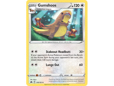 Gumshoos (Reverse Holo)