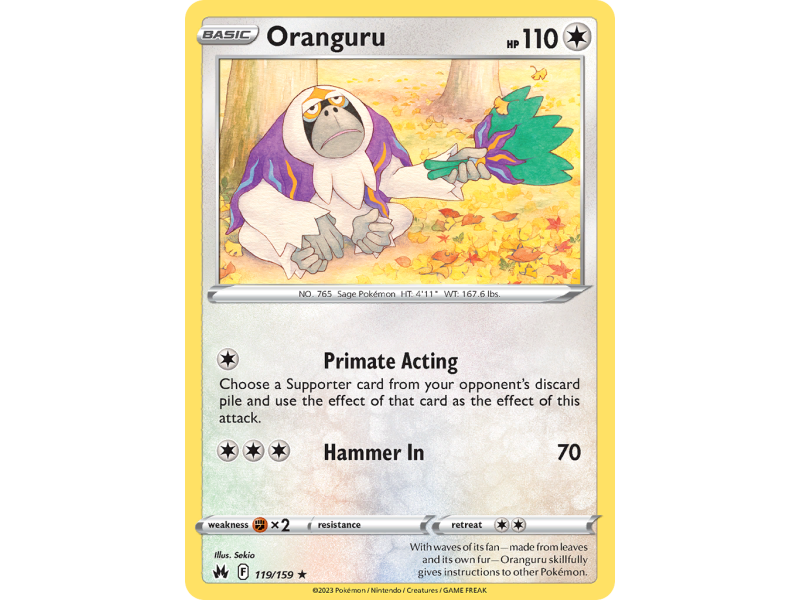 Oranguru (Reverse Holo)