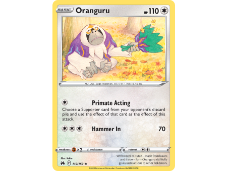 Oranguru (Reverse Holo)