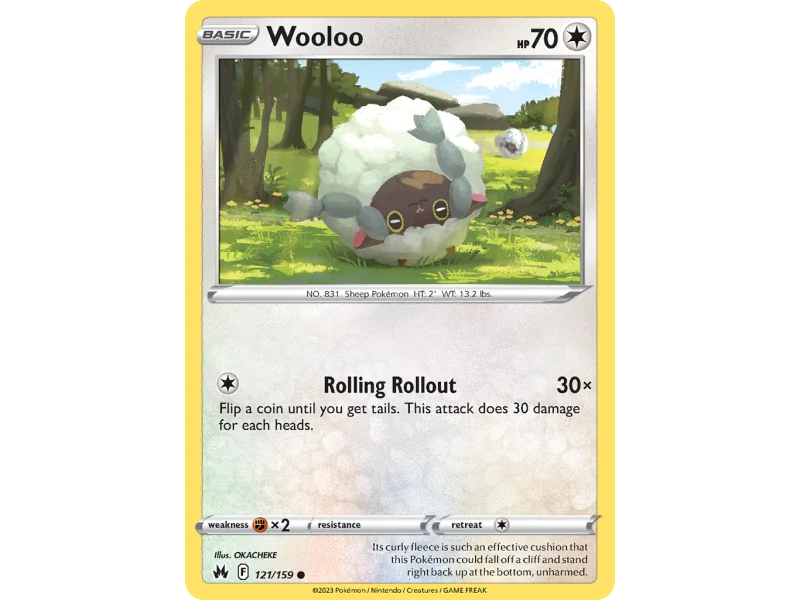 Wooloo (Reverse Holo)