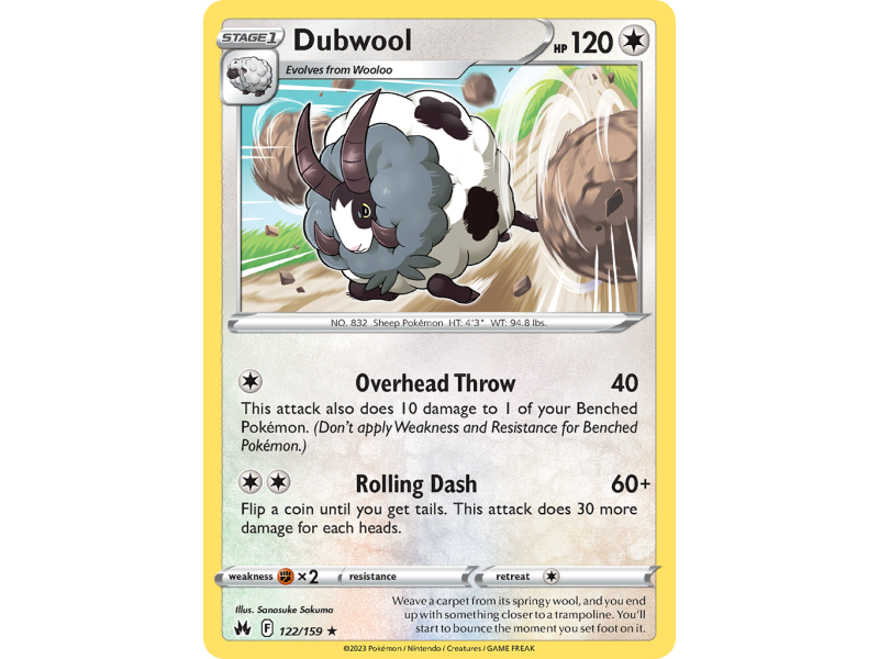 Dubwool (Reverse Holo)