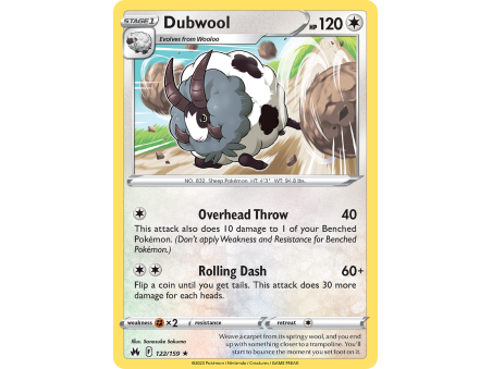Dubwool (Reverse Holo)