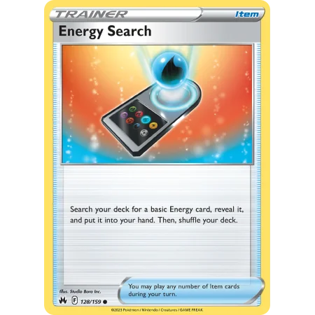 Energy Search (Reverse Holo)