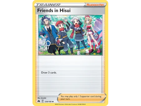 Friends in Hisui (Reverse Holo)