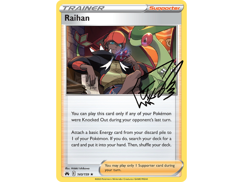 Raihan (Reverse Holo)