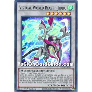 Virtual World Beast - Jiujiu (Super Rare)