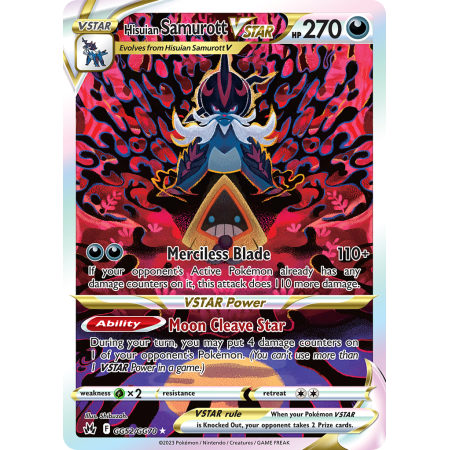 Hisuian Samurott VSTAR