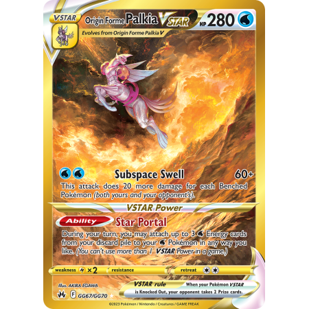 Origin Forme Palkia VSTAR