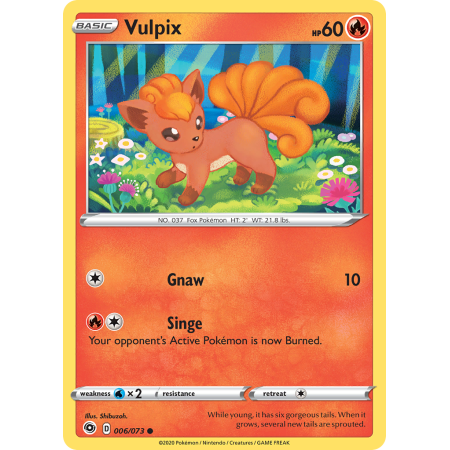 Vulpix (Reverse Holo)