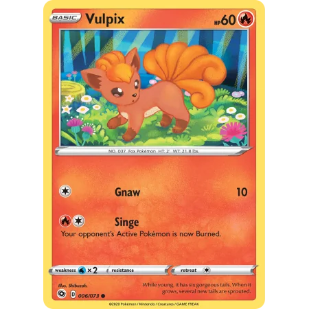 Vulpix (Reverse Holo)