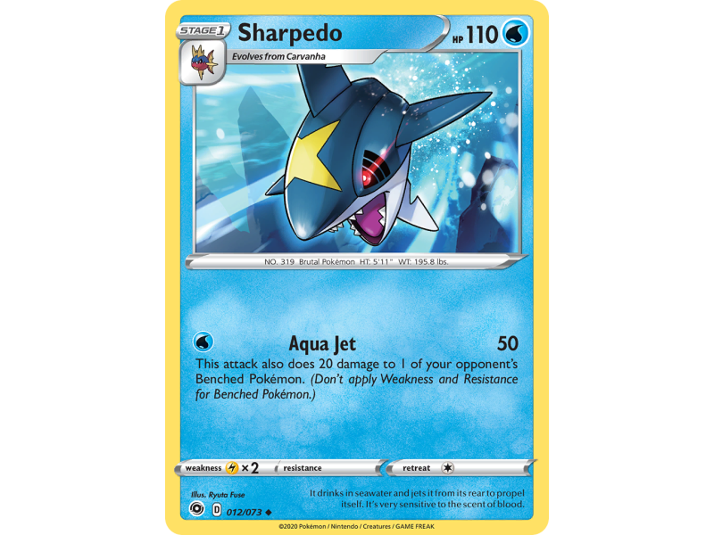 Sharpedo (Reverse Holo)