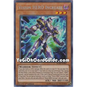 Vision HERO Increase (Secret Rare)