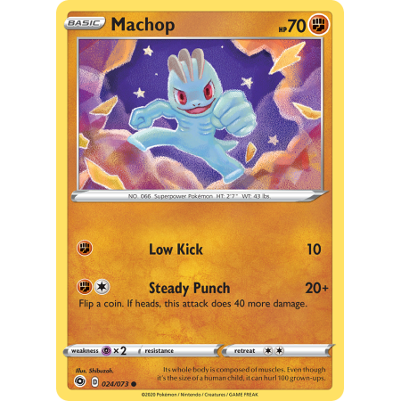 Machop (Reverse Holo)