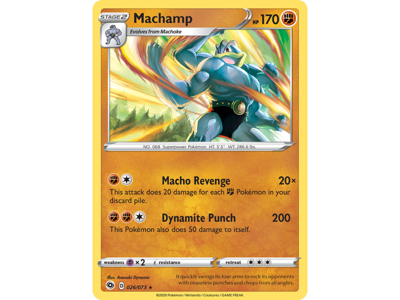 Machamp (Reverse Holo)
