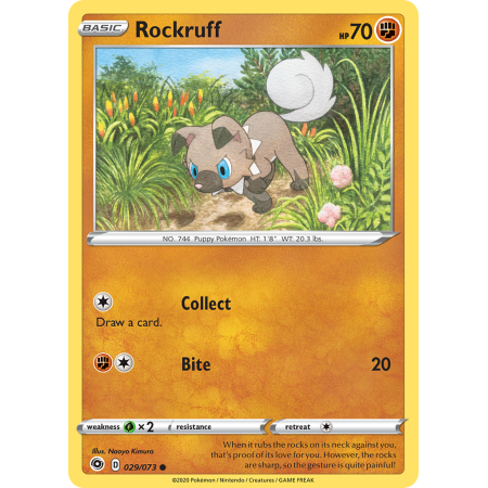 Rockruff (Reverse Holo)