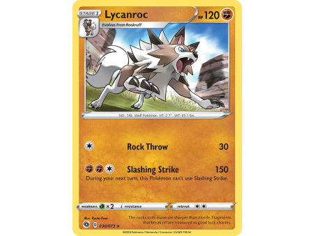 Lycanroc (Reverse Holo)