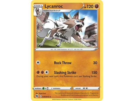Lycanroc (Reverse Holo)