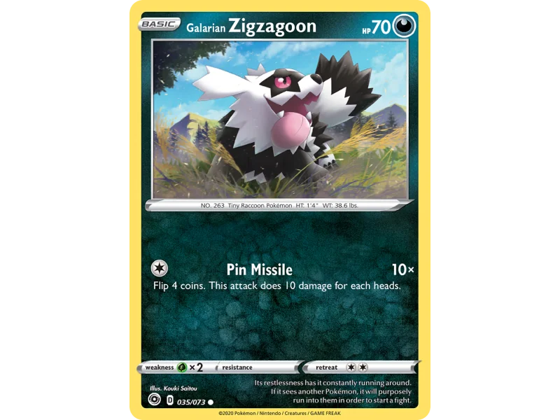 Galarian Zigzagoon
