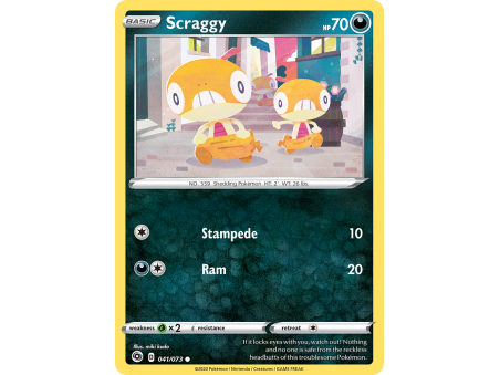 Scraggy (Reverse Holo)