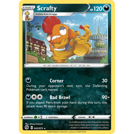 Scrafty (Holo)