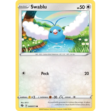 Swablu (Reverse Holo)