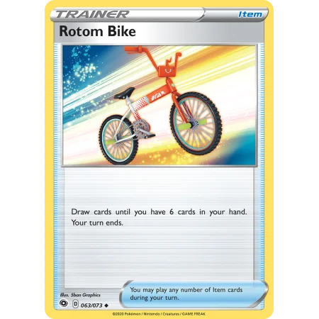 Rotom Bike (Reverse Holo)
