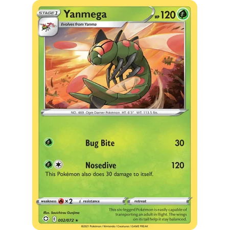 Yanmega (Reverse Holo)