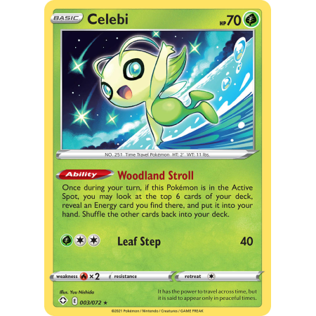 Celebi (Reverse Holo)