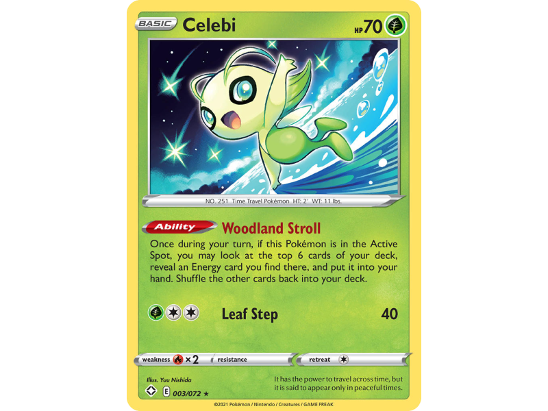 Celebi (Reverse Holo)