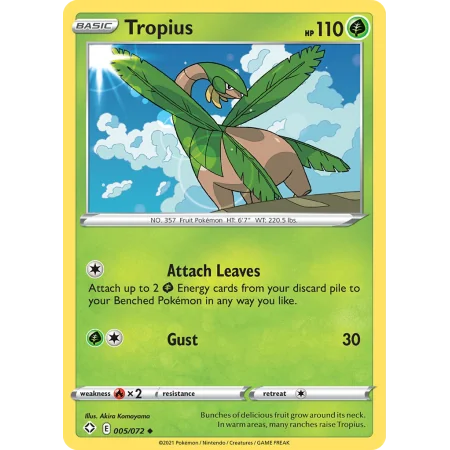 Tropius (Reverse Holo)