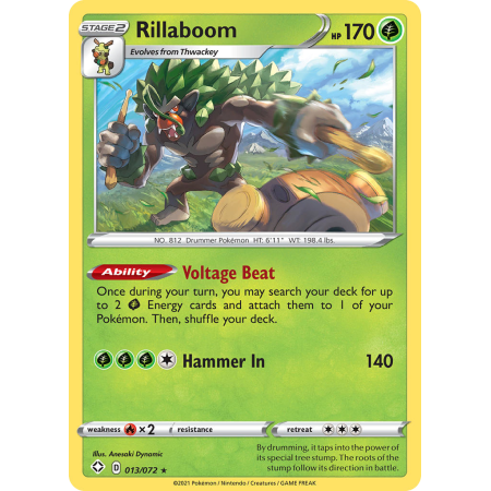 Rillaboom (Reverse Holo)