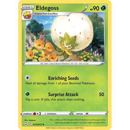 Eldegoss (Reverse Holo)